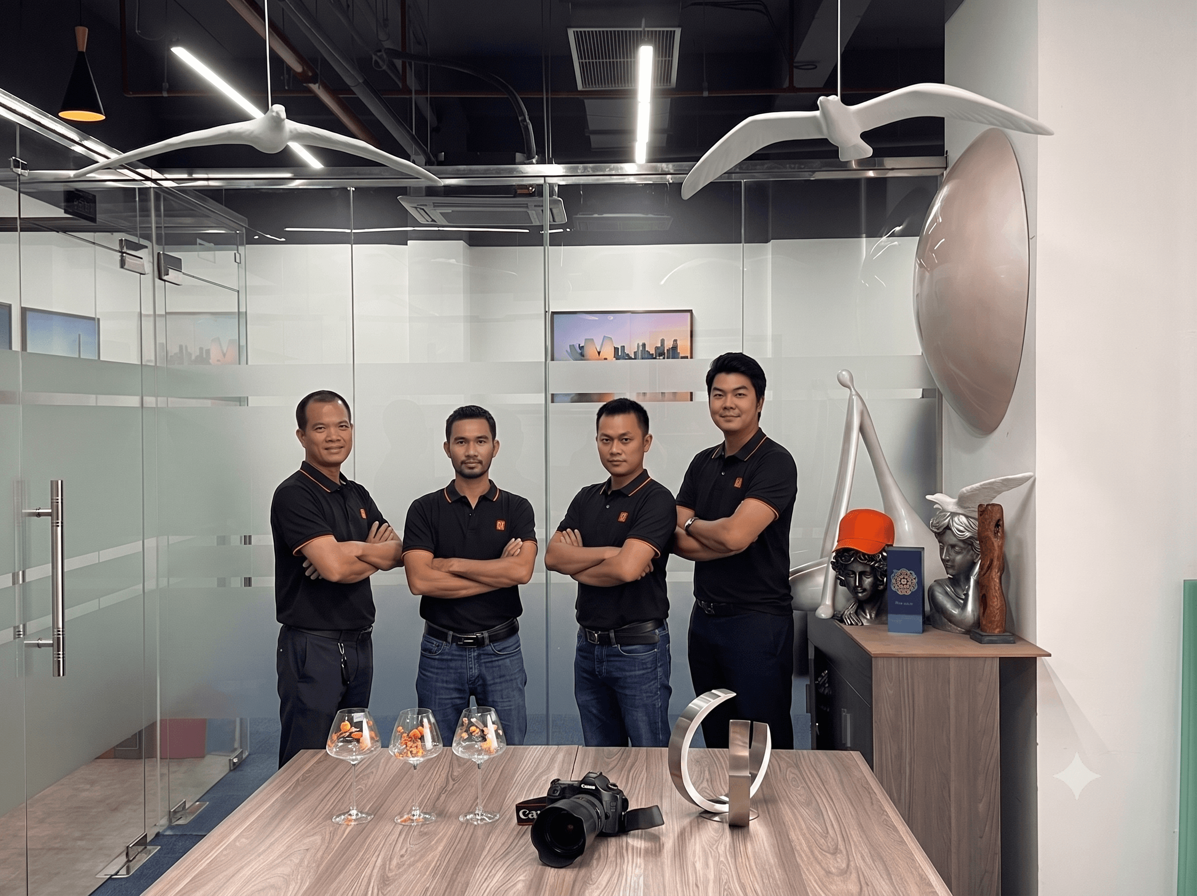 Thành viên đội ngũ NICE ART 1